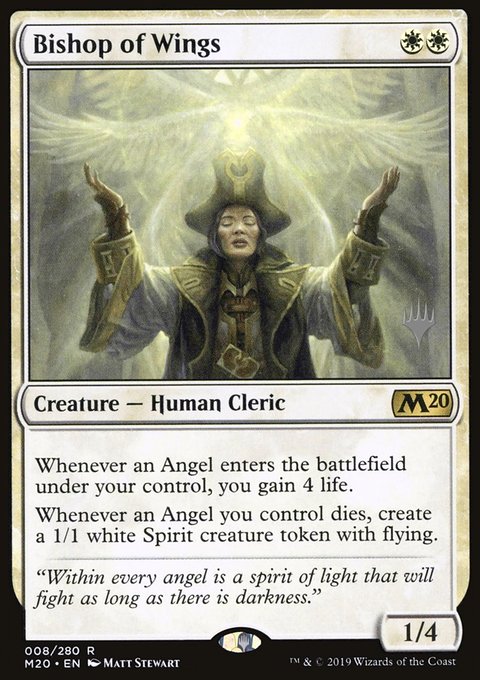 Bishop of Wings [Core Set 2020 Prerelease Promos]