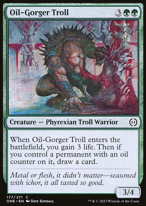 Oil-Gorger Troll [Phyrexia: All Will Be One]