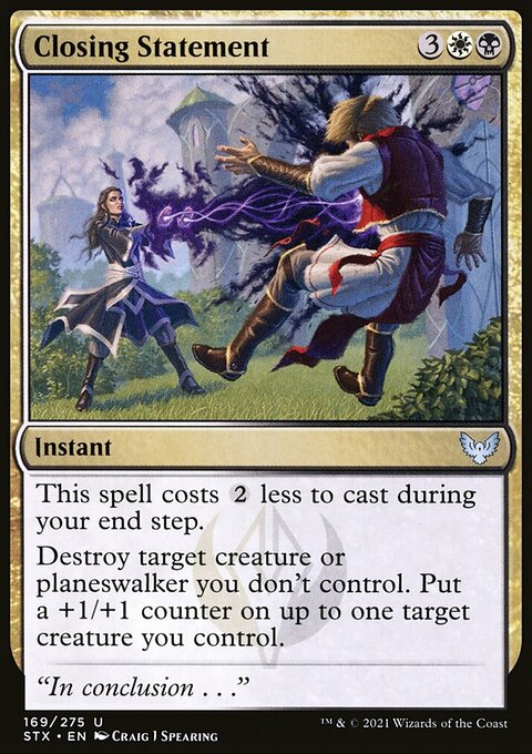 Closing Statement [Strixhaven: School of Mages]
