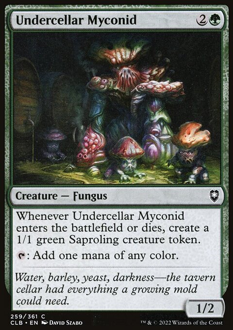 Undercellar Myconid [Commander Legends: Battle for Baldur's Gate]