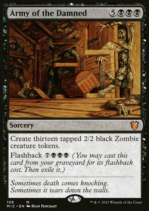 Army of the Damned [Innistrad: Midnight Hunt Commander]