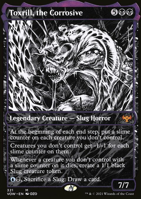 Toxrill, the Corrosive (Showcase Eternal Night) [Innistrad: Crimson Vow]