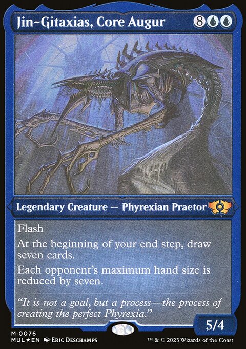 Jin-Gitaxias, Core Augur (Foil Etched) [Multiverse Legends]