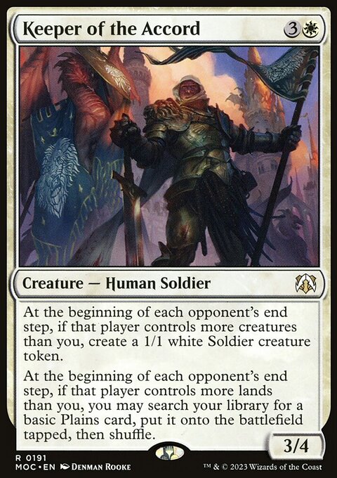 Keeper of the Accord [March of the Machine Commander]