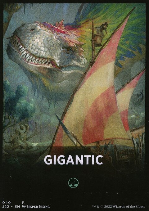 Gigantic Theme Card [Jumpstart 2022 Front Cards]