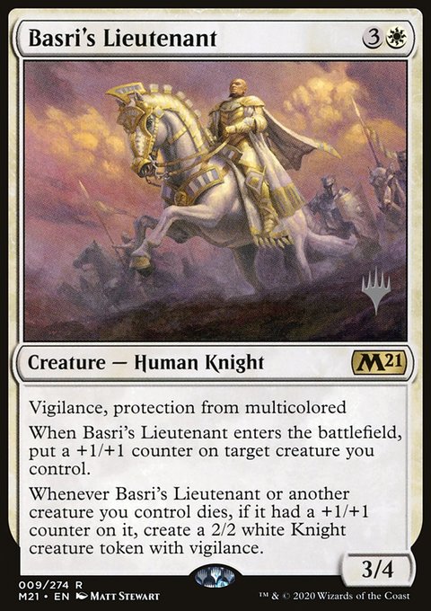 Basri's Lieutenant [Core Set 2021 Prerelease Promos]
