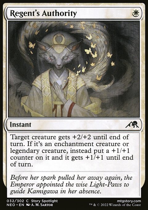 Regent's Authority [Kamigawa: Neon Dynasty]