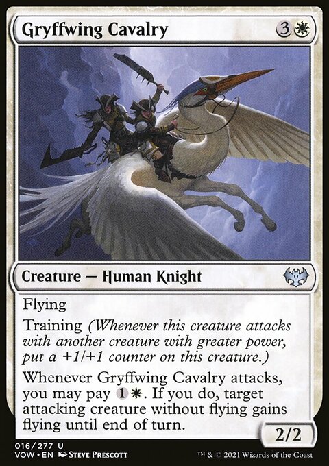 Gryffwing Cavalry [Innistrad: Crimson Vow]