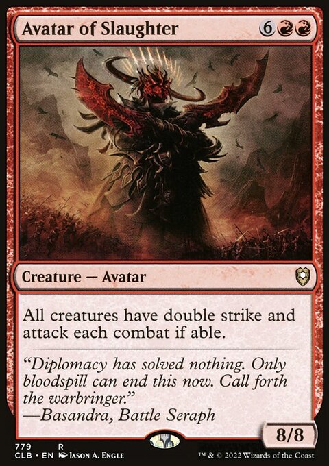 Avatar of Slaughter [Commander Legends: Battle for Baldur's Gate]