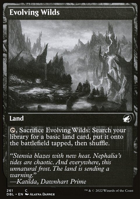 Evolving Wilds (261) [Innistrad: Double Feature]