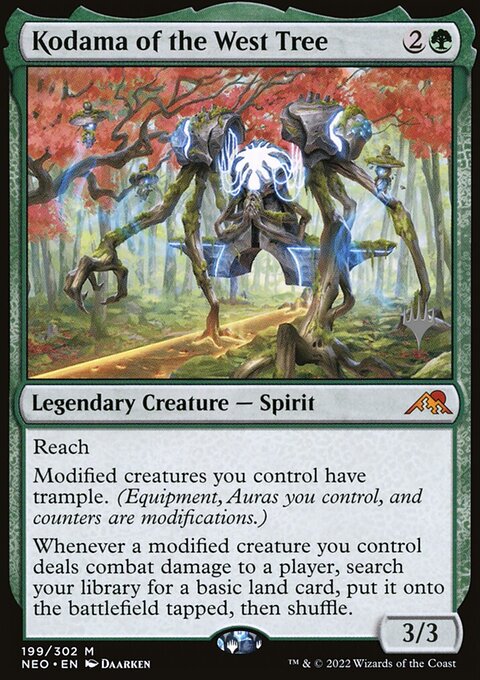 Kodama of the West Tree [Kamigawa: Neon Dynasty Prerelease Promos]