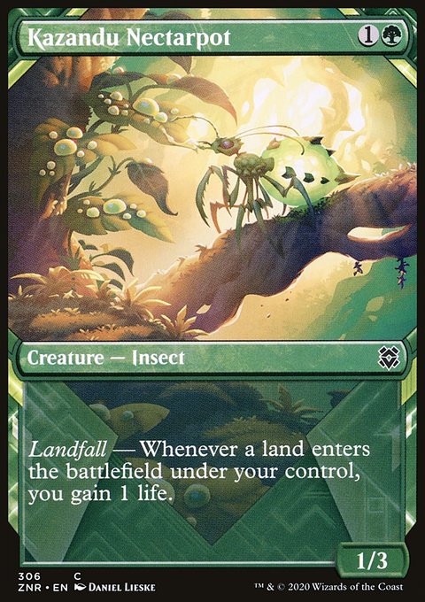 Kazandu Nectarpot (Showcase) [Zendikar Rising]