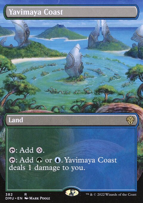 Yavimaya Coast (Borderless Alternate Art) [Dominaria United]