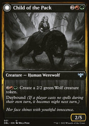 Child of the Pack // Savage Packmate [Innistrad: Double Feature]