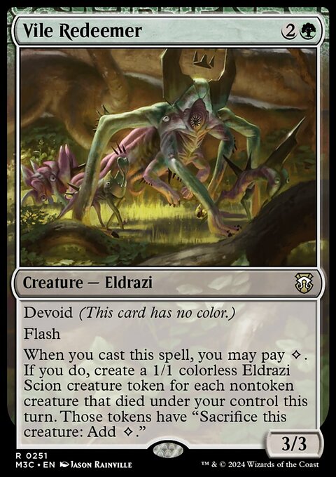 Vile Redeemer [Modern Horizons 3 Commander]