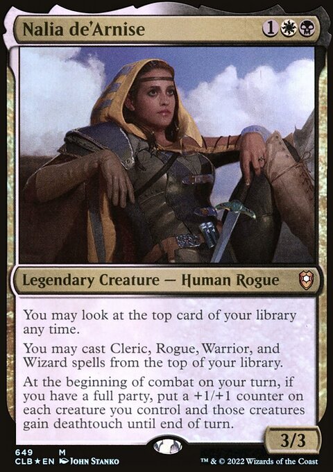 Nalia de'Arnise [Commander Legends: Battle for Baldur's Gate]