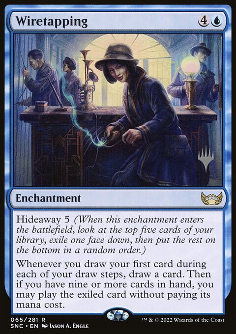 Wiretapping (Promo Pack) [Streets of New Capenna Promos]