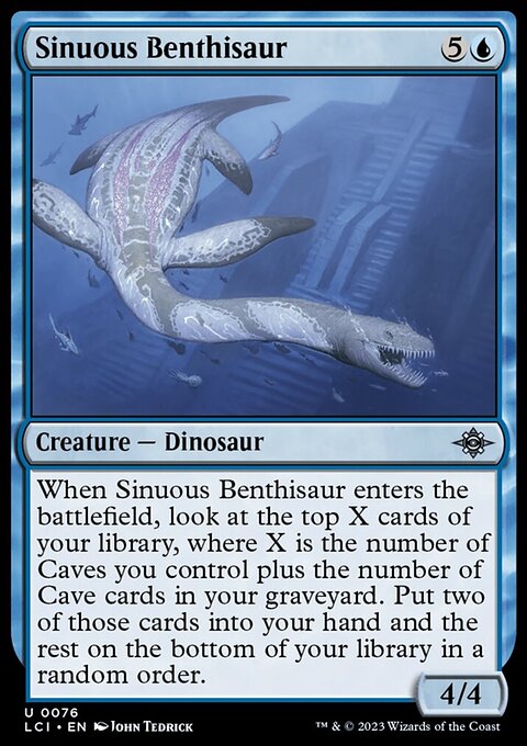 Sinuous Benthisaur [The Lost Caverns of Ixalan]
