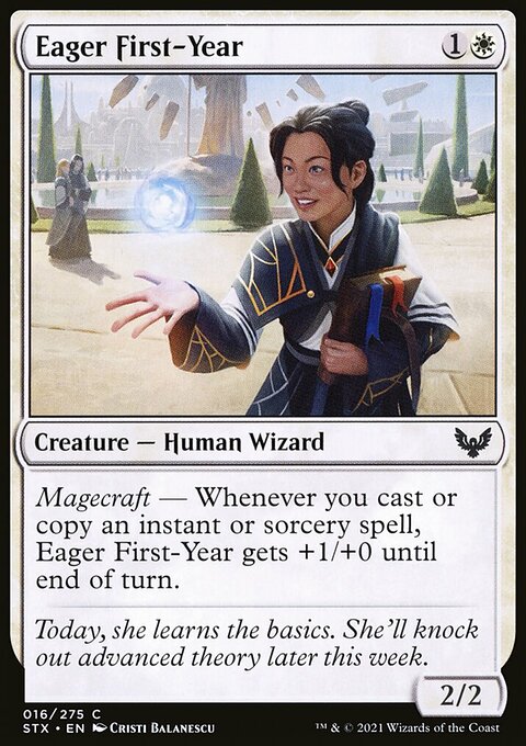 Eager First-Year [Strixhaven: School of Mages]