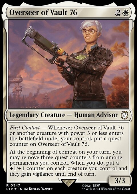 Overseer of Vault 76 (Surge Foil) [Fallout]