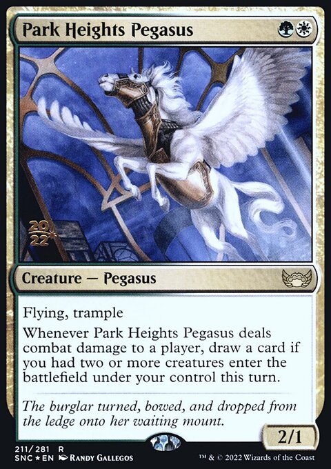 Park Heights Pegasus [Streets of New Capenna Prerelease Promos]