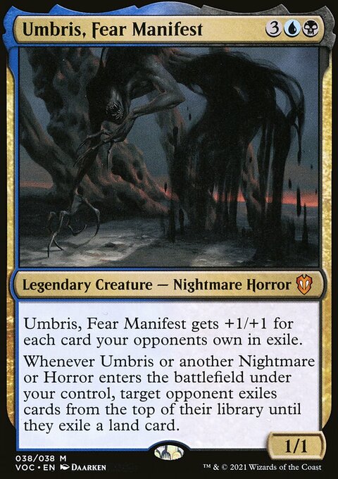 Umbris, Fear Manifest [Innistrad: Crimson Vow Commander]