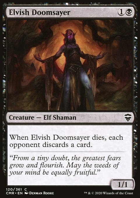 Elvish Doomsayer [Commander Legends]