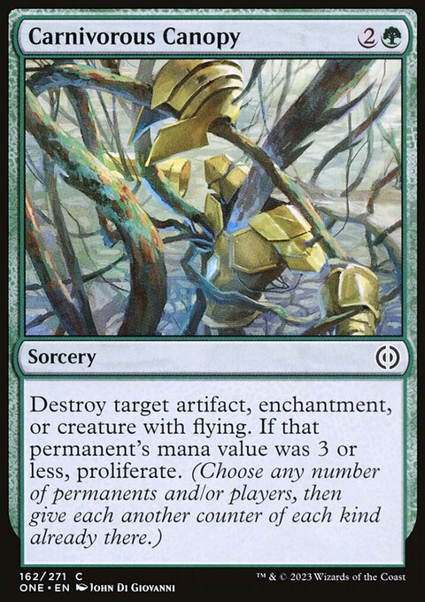Carnivorous Canopy [Phyrexia: All Will Be One]