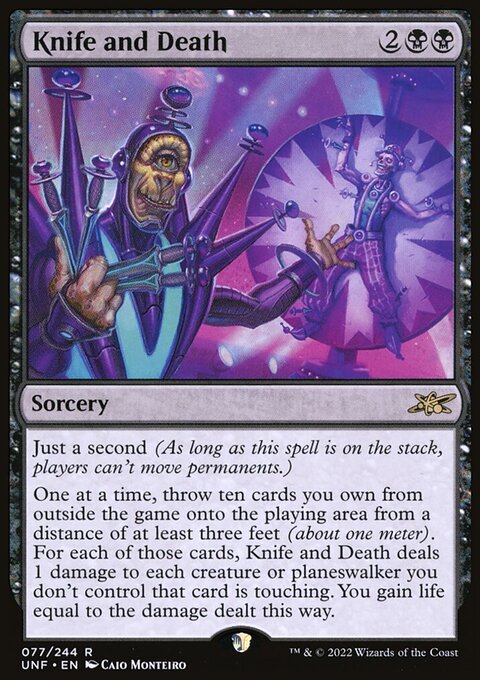 Knife and Death [Unfinity]