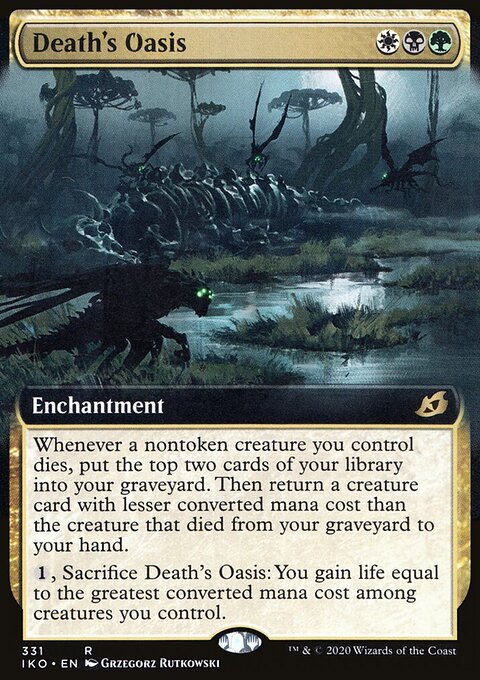Death's Oasis (Extended Art) [Ikoria: Lair of Behemoths]
