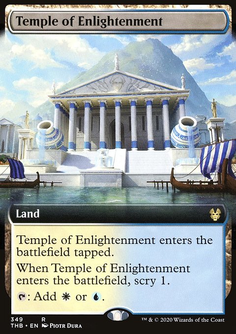 Temple of Enlightenment (Extended Art) [Theros Beyond Death]