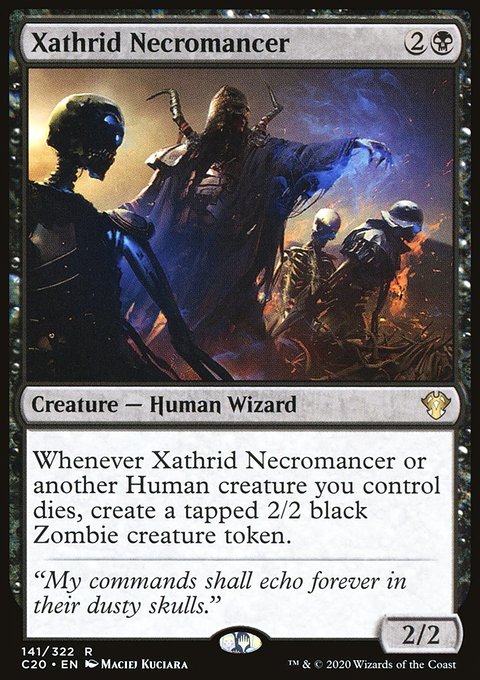 Xathrid Necromancer [Commander 2020]