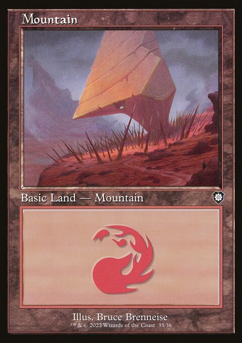 Mountain (035) (Retro) [The Brothers' War Commander]