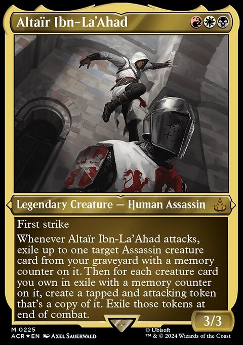 Altair Ibn-La'Ahad (Foil Etched) [Assassin's Creed]