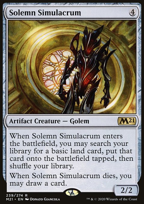 Solemn Simulacrum [Core Set 2021]