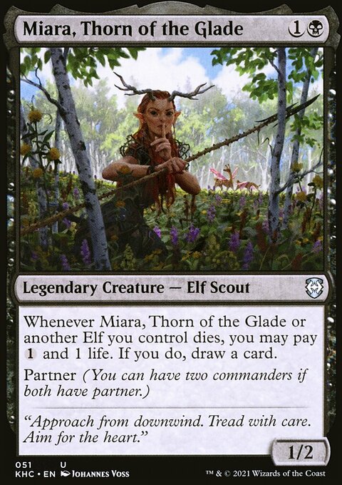 Miara, Thorn of the Glade [Kaldheim Commander]