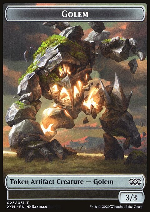 Myr (007) // Ooze Double-Sided Token [Double Masters Tokens]