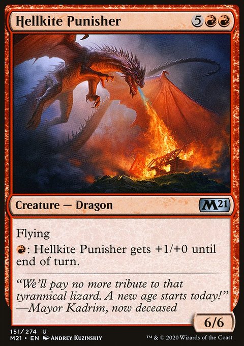 Hellkite Punisher [Core Set 2021]