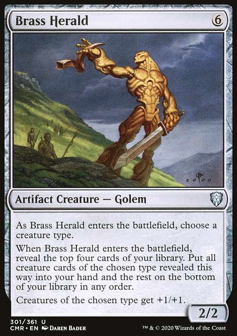 Brass Herald [Commander Legends]