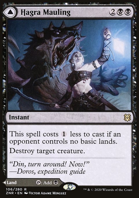 Hagra Mauling // Hagra Broodpit [Zendikar Rising]