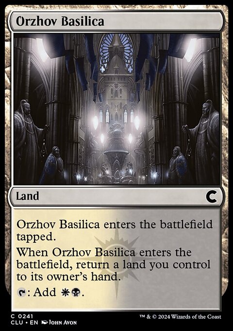 Orzhov Basilica [Ravnica: Clue Edition]