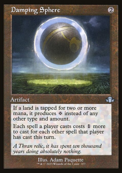 Damping Sphere (Retro) [Dominaria Remastered]