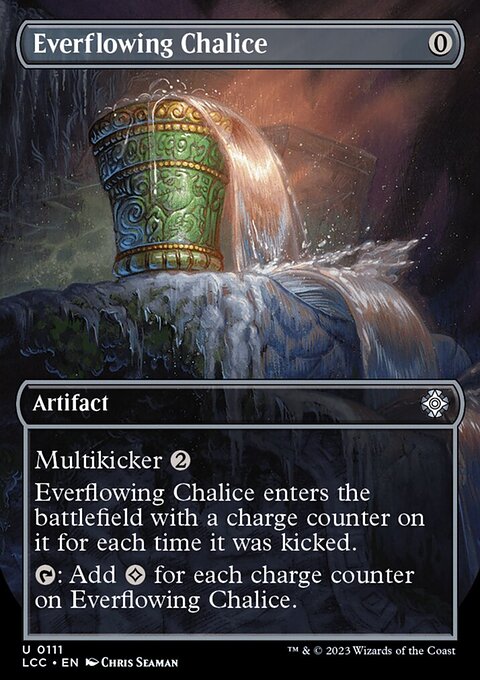 Everflowing Chalice (Borderless) [The Lost Caverns of Ixalan Commander]