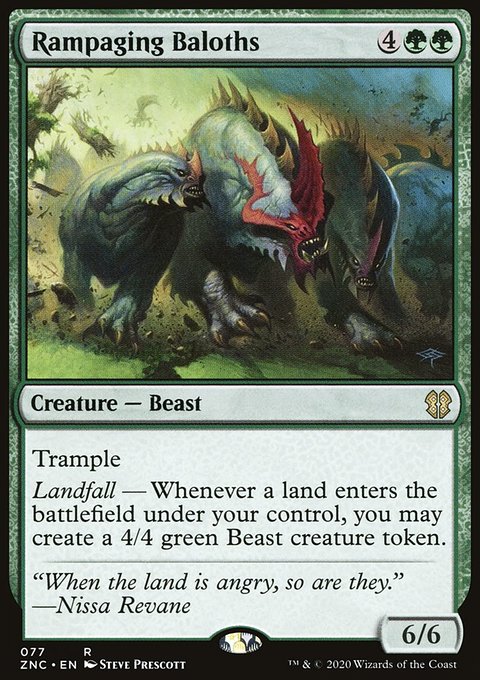 Rampaging Baloths [Zendikar Rising Commander]