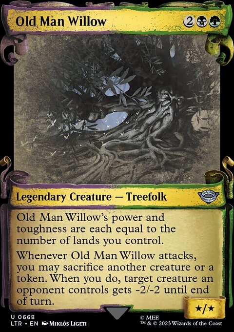 Old Man Willow [The Lord of the Rings: Tales of Middle-Earth Showcase Scrolls]