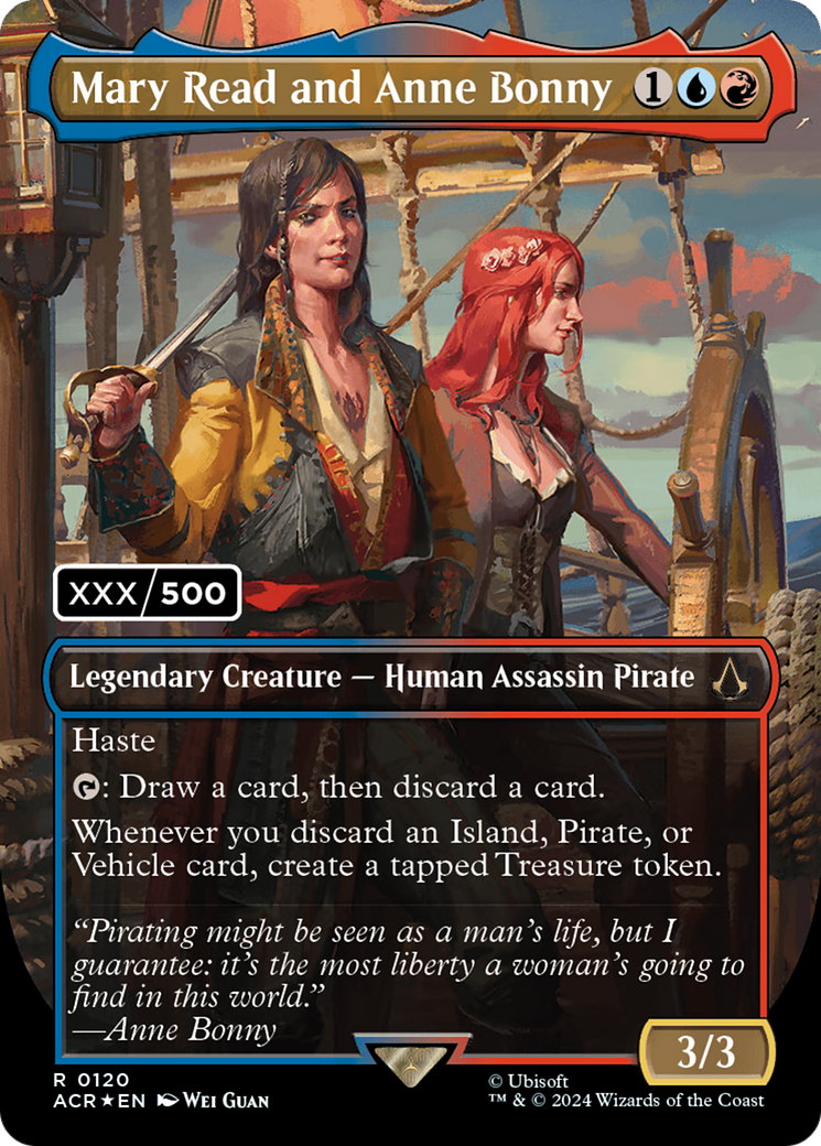 Mary Read and Anne Bonny (English) (Serial Numbered) [Assassin's Creed]