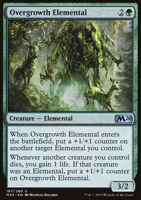 Overgrowth Elemental [Core Set 2020]