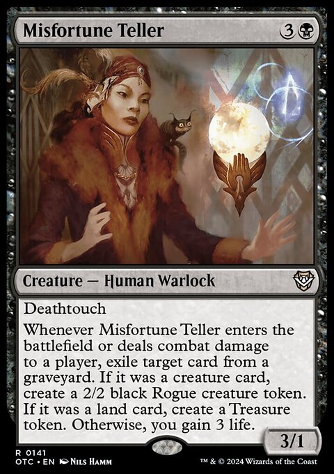 Misfortune Teller [Outlaws of Thunder Junction Commander]