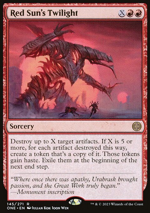 Red Sun's Twilight [Phyrexia: All Will Be One]