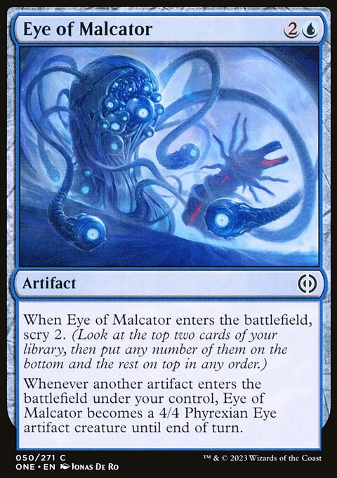 Eye of Malcator [Phyrexia: All Will Be One]